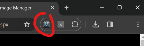 jKeywording as a pinned extension in Chrome
